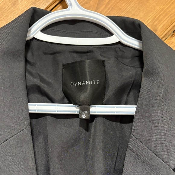 Dynamite Women's Grey Blazer XL - Picture 2 of 4